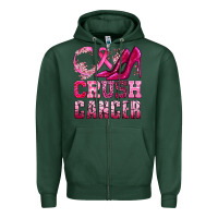 Sports Green crush cancer high heels bbs Zipper Hoodie - BundleAndBundleShop