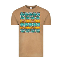 Vintage Camel aztec cowhide seamless Vintage Tee - AdoDesignShop