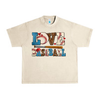 Sandshell love baseball Urban Heavy Tee - AdoDesignShop
