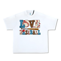 White love baseball Urban Heavy Tee - AdoDesignShop