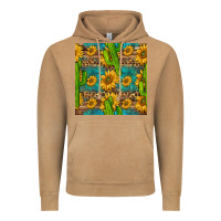 Vintage Camel sunflower and cactus seamless pattern Vintage Hoodie - BundleAndBundleShop