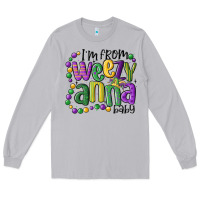 Moon Dust i'm from weezy anna baby mardi gras Long Sleeve Tee - MaliasSmallBusiness