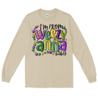Mushroom i'm from weezy anna baby mardi gras Long Sleeve Tee - MaliasSmallBusiness