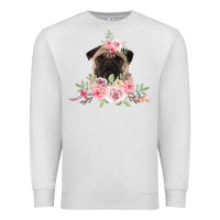 Oatmeal Heather Pug Premium Sweatshirt - Bettercallsaul