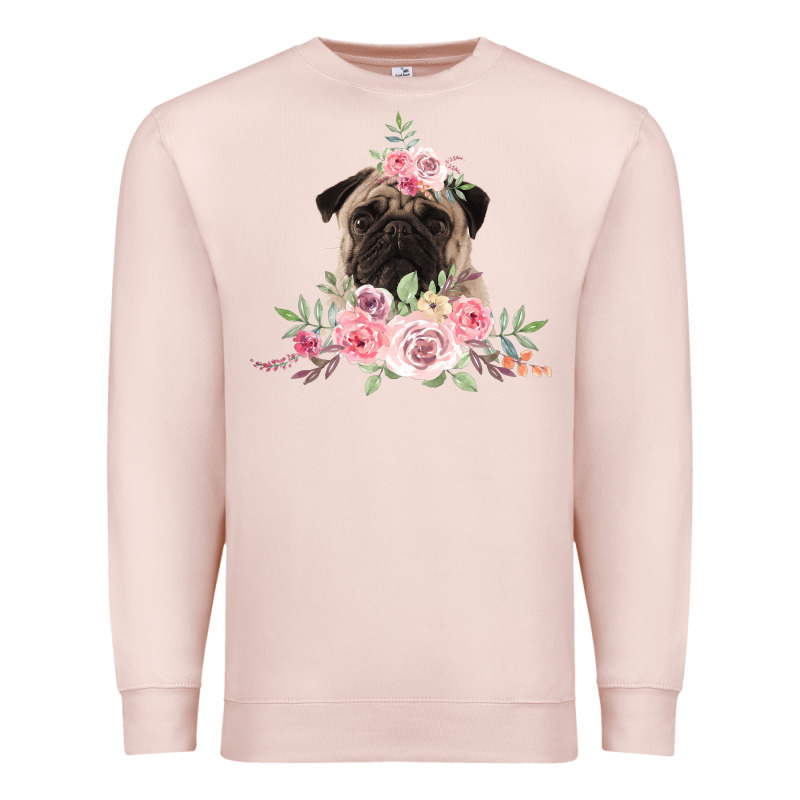Pug Premium Sweatshirt by Bettercallsaul | Teevron