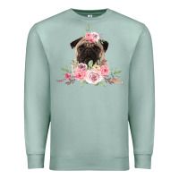 Seafoam Pug Premium Sweatshirt - Bettercallsaul