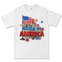 White made in america Premium Tee - Zillion Design Studio