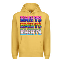 Antique Gold Rights rights rights Premium Hoodie - NancyCooperArtShop