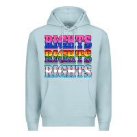 Blue Mist Rights rights rights Premium Hoodie - NancyCooperArtShop