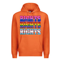 Carrot Rights rights rights Premium Hoodie - NancyCooperArtShop