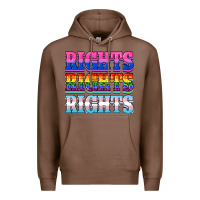 Chestnut Rights rights rights Premium Hoodie - NancyCooperArtShop