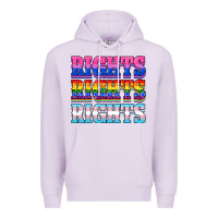 Lilac Rights rights rights Premium Hoodie - NancyCooperArtShop