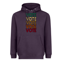 Plum VOTE Heavyweight Hoodie - Bettercallsaul