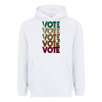 White VOTE Heavyweight Hoodie - Bettercallsaul