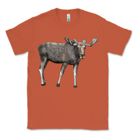 Copper Moose Buck Deer Classic Tee - LillyAllenDesigns