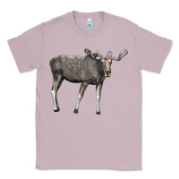 Lilac Moose Buck Deer Classic Tee - LillyAllenDesigns