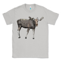 Moon Dust Moose Buck Deer Classic Tee - LillyAllenDesigns