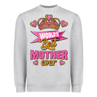 Heather Grey world's best mother ever Heavyweight Sweatshirt - Jasminsmagicworld