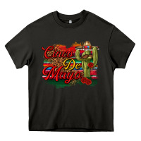 Asphalt Cinco de Mayo Cactus Heavy Core Tee - texasbilliewilder