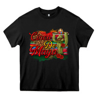 Black Cinco de Mayo Cactus Heavy Core Tee - texasbilliewilder