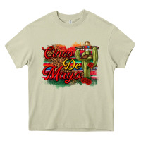 Mossy Cinco de Mayo Cactus Heavy Core Tee - texasbilliewilder