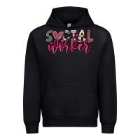 Black social worker Urban Hoodie - OliviaCreatesArt