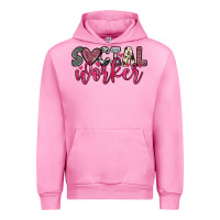 Fuchsia Pink social worker Urban Hoodie - OliviaCreatesArt