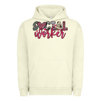 Pigment Pistachio social worker Urban Hoodie - OliviaCreatesArt