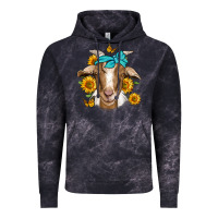 Cloud Black sunflower bandana goat Vintage Hoodie - Jasminsmagicworld