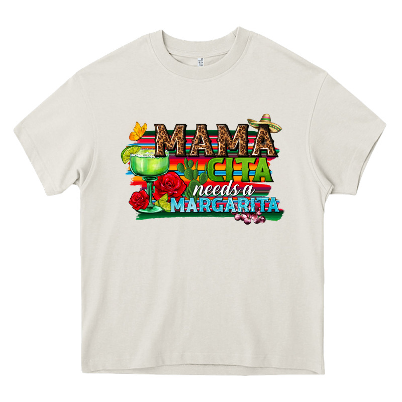 Mama Cita Needs A Margarita Heavy Core Tee by texasbilliewilder | Teevron