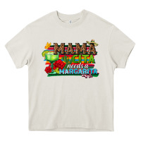 Cream Mama Cita Needs a Margarita Heavy Core Tee - texasbilliewilder