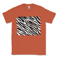 Copper zebra background Classic Tee - RanaPortraitStore