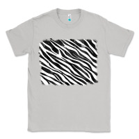 Moon Dust zebra background Classic Tee - RanaPortraitStore