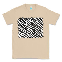 Mushroom zebra background Classic Tee - RanaPortraitStore