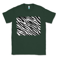 Sports Green zebra background Classic Tee - RanaPortraitStore