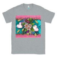 Heather Grey v.d flowers and hearts Classic Tee - AdoDesignShop