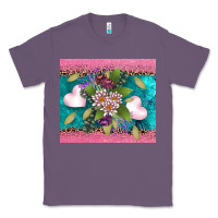Lavender v.d flowers and hearts Classic Tee - AdoDesignShop