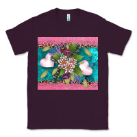 Plum v.d flowers and hearts Classic Tee - AdoDesignShop