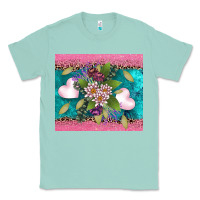Seafoam v.d flowers and hearts Classic Tee - AdoDesignShop
