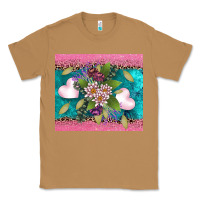 Toasted Coconut v.d flowers and hearts Classic Tee - AdoDesignShop