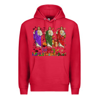 Cardinal san judas happy  hallothanksmas Premium Hoodie - JahusDesignShop