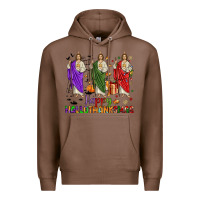 Chestnut san judas happy  hallothanksmas Premium Hoodie - JahusDesignShop
