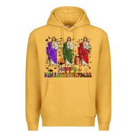 Mustard san judas happy  hallothanksmas Premium Hoodie - JahusDesignShop