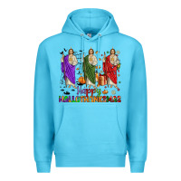 Ocean Blue san judas happy  hallothanksmas Premium Hoodie - JahusDesignShop