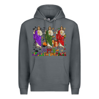 Rock san judas happy  hallothanksmas Premium Hoodie - JahusDesignShop