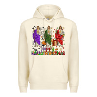 Sandshell san judas happy  hallothanksmas Premium Hoodie - JahusDesignShop