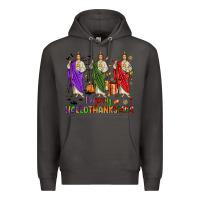 Smoke san judas happy  hallothanksmas Premium Hoodie - JahusDesignShop