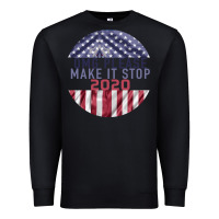 Black OMG Please Make it stop 2020 Premium Sweatshirt - Bettercallsaul