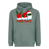 Sage Christmas Spirits Baseball Heavyweight Hoodie - Bettercallsaul