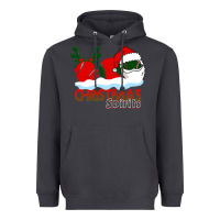 Smoke Christmas Spirits Baseball Heavyweight Hoodie - Bettercallsaul